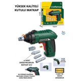 Brother Toys Oyuncak Pilli Kaliteli Matkap Tamir Seti Yeşil Renk 17 Cm.