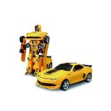 Brother Toys Robota Dönüşen Pilli Araba Transformers Bumble Bee Işıklı Müzikli Yerde Gezen Oyuncak
