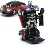 Brother Toys Robota Dönüşen Transformers Bugatti Araba Sesli ve Işıklı