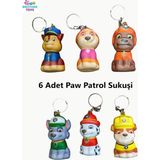 Brother Toys Sukuşi 6 Adet Kurtarıcı Köpekler Paw Patrol Oyuncak 7 Cm. Squishy