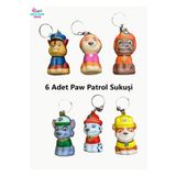 Brother Toys Sukuşi 6 Adet Kurtarıcı Köpekler Paw Patrol Oyuncak Stres Giderici Kokulu 7 Cm. Squishy