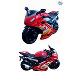 Brother Toys Sürtmeli Kaliteli Oyuncak Motosiklet Yurtdışından Özel Üretim Kırmızı Renk Motor 14 Cm. 1 Adet