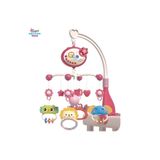 Brother Toys Tavana Yıldız Yansıtan Pilli Işıklı Müzikli Uzaktan Kumandalı Dönence Beşik Bebek 360° Dönebilir