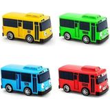 Brother Toys Tayo Oyuncak Otobüs 7 cm 4lü Set Çek Bırak Tayobüs Tayo Gani Lani Aogi