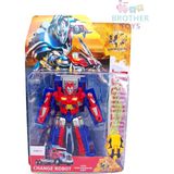Brother Toys Transformer Optimus Prime Robota Dönüşen Oyuncak Robot Araba Tır Kamyon - Mavi