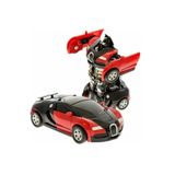 Brother Toys Transformer Robot Çek Bırak Kendinden Robota Dönüşen 1:32 Bugatti Oyuncak Araba