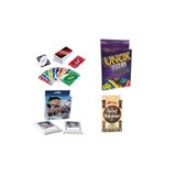Brother Toys Uno Unox Monopoly Deal Anlat Bakalım 4'lü Oyun Kart Set