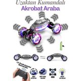Brother Toys Uzaktan Kumandalı 12 Fonksiyonlu Şarjlı Akrobat Araba Oyuncak 28 Cm. - Gri