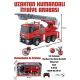 Brother Toys Uzaktan Kumandalı Su Atan İtfaiye Arabası - Şarjlı, Işıklı ve Sesli Oyuncak Araba (29 cm)