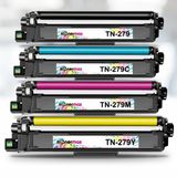 Brother Uyumlu Tonermax TN-279XL Muadil Toner 5 Set + Drum Ünitesi (20 Toner + Drum) - Yüksek Kapasite- Çipli / DCP-L3520CDW / L3560CDW / HL-L3220CW / L3240CDW / L3280CDW / MFC-L3720CDW / L3760CDW / L