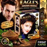 Brown Vhenna Hint Kınası 6'Lı Paket ( Kahverengi)