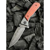 Browning Damascus Ahşap Kabze Çakı 21 Cm