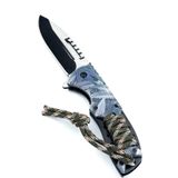 Browning Katlanır Çakı İpli Kemer Klipsli Outdoor Kamp Av Bıçağı Mavi MAVİ İPLİ