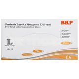 BRP Muayene Eldiveni Latex Pudralı Large 100'lü