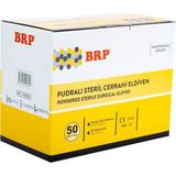 Brp Pudralı Steril Cerrahi Eldiven No:8 Çiftli Steril 50 Paket 100 Adet