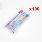 BRP Serum Seti (İnfüzyon Seti) Kilitli (Vidalı Uç) Yeşil Uçlu 100 Adet (25'li x 4 Paket)