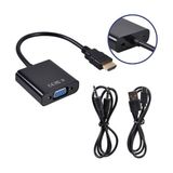 Brs Brs HDMI To VGA Kablo Çevirici Dönüştürücü Receiver Uydu Ps3 Ps4 Xbox Pc Notebook