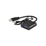 Brs Brs To VGA Dönüştürücü Adaptor Çevirici Adaptor - Siyah