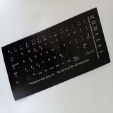 Brs Hollanda Dili Klavye Etiketi Sticker Çıkartma Harf