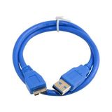 Brs USB 3.0 To Micro B USB 3.0 Harici Harddisk Kablosu 30 cm - Mavi