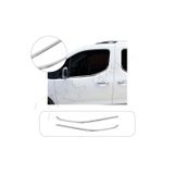 Brsplast Fiat Doblo Uyumlu 2019 Ve Üzeri Krom Cam Çıtası 2 Parça Paslanmaz Çelik