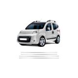 Brsplast Fiat Fiorino Uyumlu 2007-2015 Krom Ön Tampon Çıtası 4 Parça Paslanmaz Çelik