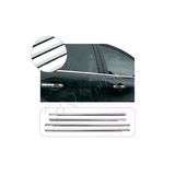 Brsplast Ford Focus Uyumlu 1998-2005 Krom Cam Çıtası 4 Parça Paslanmaz Çelik