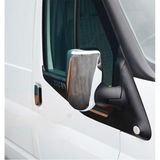 Brsplast Ford Transit Uyumlu 2003-2013 Krom Ayna Kapağı 2 Parça Paslanmaz Çelik
