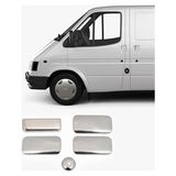Brsplast Ford Transit Uyumlu 2003-2013 Krom Kapı Kolu 4 Kapı Paslanmaz Çelik