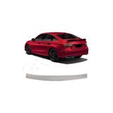 Brsplast Honda Civic Fe Uyumlu 2021 Ve Üzeri Krom Arka Tampon Üstü Koruma Paslanmaz Çelik