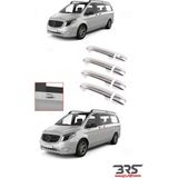 Brsplast Mercedes Vito W447 Uyumlu 2014 Ve Üzeri Krom Kapı Kolu 4 Kapı Paslanmaz Çelik