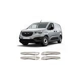 Brsplast Opel Combo E Uyumlu 2019 Ve Üzeri Krom Kapı Kolu 4 Kapı Paslanmaz Çelik