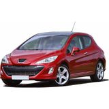 Brsplast Peugeot 308 Uyumlu 2007-2013 Krom Kapı Kolu 2 Kapı Paslanmaz Çelik