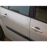 Brsplast Renault Megane 2 Uyumlu 2004-2010 Krom Kapı Kolu 4 Kapı Paslanmaz Çelik - 0315 Gri