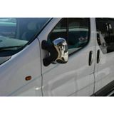 Brsplast Renault Trafic-vivaro Uyumlu 2001-2014 Krom Ayna Kapağı 2 Parça Paslanmaz Çelik