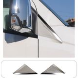 Brsplast Volkswagen Crafter Uyumlu 2012-2017 Krom Kelebek Cam Nikelajı 2 Parça Paslanmaz Çelik
