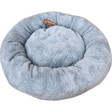 Brt Pet 55 cm Gri Peluş Simit Kedi Yatağı