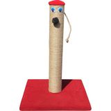 Brt Pet Kedi Tırmalama Tahtası 40 cm - Kırmızı