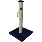 Brt Pet Peluş Kedi Tırmalama Tahtası 52 CM lacivert