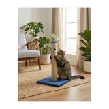 BRT Pet Peluş Kedi Tırmalama Tahtası 52cm, Lacivert