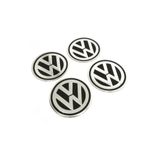 BRTSHOPPİNG Volkswagen Jant Göbeği Arma Yapışkanlı 4'lü Set
