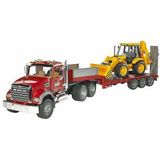 Bruder BR02813 Mack Granite Jcb Taşıyan Tır Oyuncak