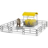 Bruder Inek ve Çitli ,yemlikli Samanlık BR062612 - Çok Renkli