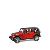 Bruder Jeep Wrangler Unlimited Rubicon Kırmızı Oyuncak Araba