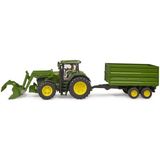 Bruder John Deere 7r 350 Kepçeli Traktör ve Römork 4 Yaş - Yubi Oyuncak