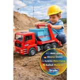 Bruder MAN TGA Yükleyici Kamyon BR02741 Konteyner Taşıyıcı Lisanslı Oyuncak İş Kamyonu