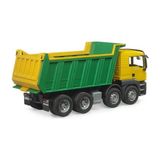 Bruder Man Tgs 03766 Ank Sarı Yeşil Çöp Kamyonu Gerçekçi Detaylarla Eğlenceli Oyun Aracı