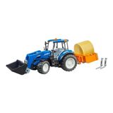 Bruder New Holland T5.120 Kepçeli Ataşmanlı Traktör Oyuncak