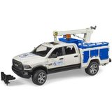 Bruder Ram 2500 Beyaz Hizmet Aracı BR02509 Oyuncak Kamyon ve İş Makinesi