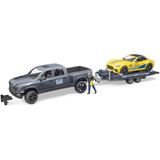 Bruder Ram 2500 Pıckup ve Roadster Yarış Arabası BR02504 2-7 Yaş Arası Çocuklar İçin Eğlenceli Oyuncak